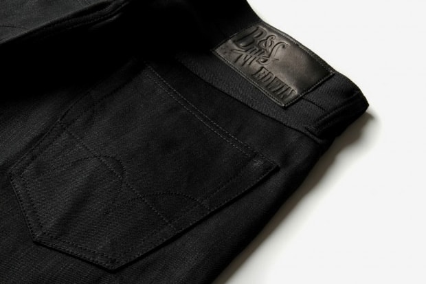 Burg &amp; Schild x Edwin 14oz 重磅黑色 Denim 丹寧褲