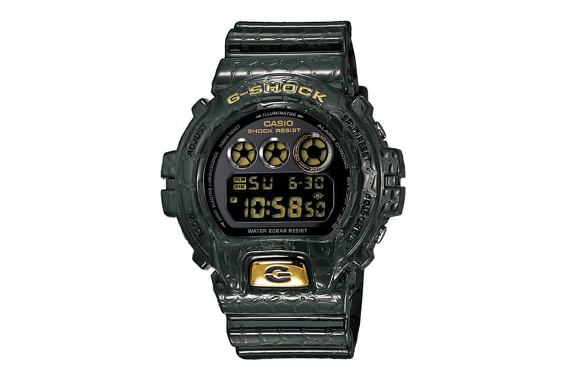 Casio G-Shock 2012 DW-6900 “Reptiles”錶款系列