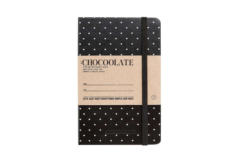 :CHOCOOLATE x Moleskine 黑白波點圖案設計聯乘別注筆記本