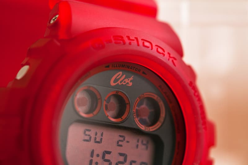 CLOT x Casio G-Shock 2012 Fall/Winter DW-6900 Special Edition