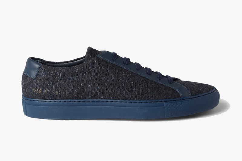 Common Projects 2012 秋冬 Achilles Tweed and Leather Sneakers 
