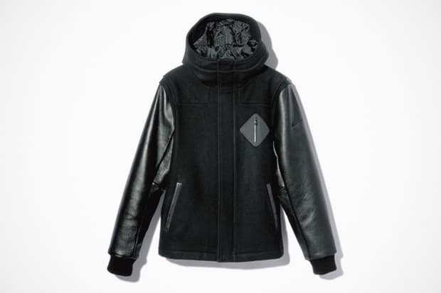 F.C.R.B. 2012 秋冬 HOODED VARSITY JACKET