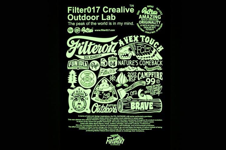 Filter017「FCL OUTDOOR LAB」限量手工網版畫作