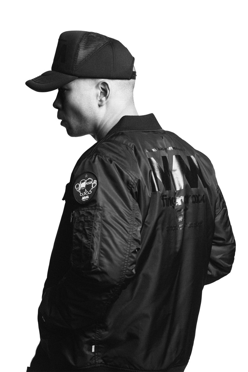 葛民輝 親身演繹 fingercroxx x 4A like Black 2012 別注系列