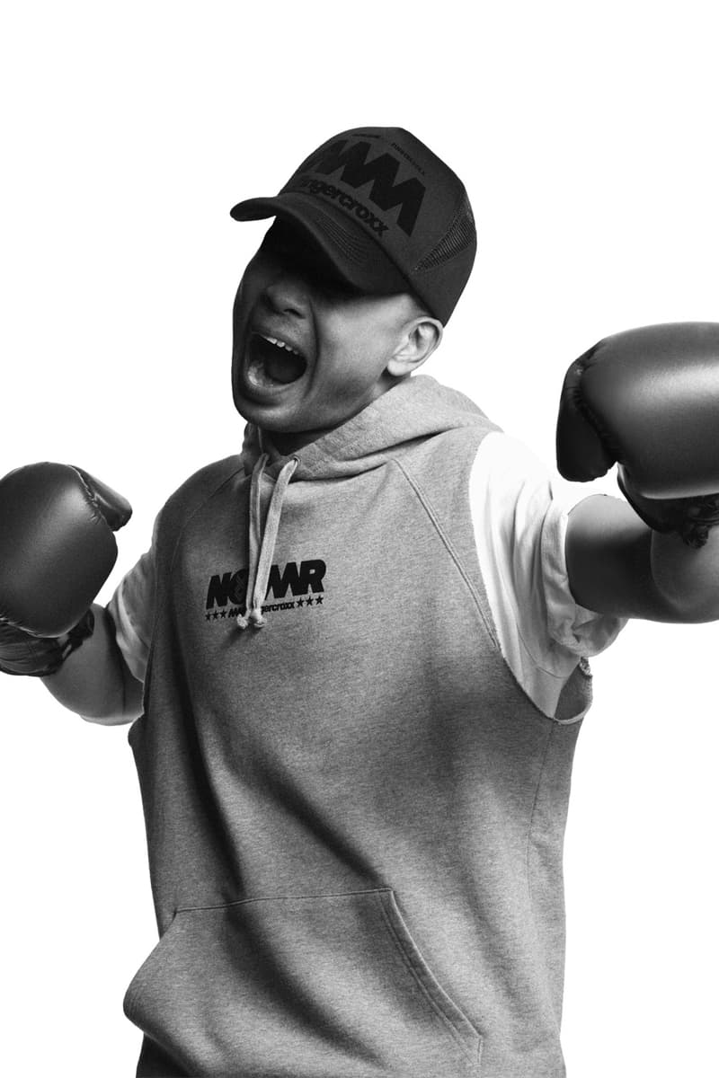 葛民輝 親身演繹 fingercroxx x 4A like Black 2012 別注系列