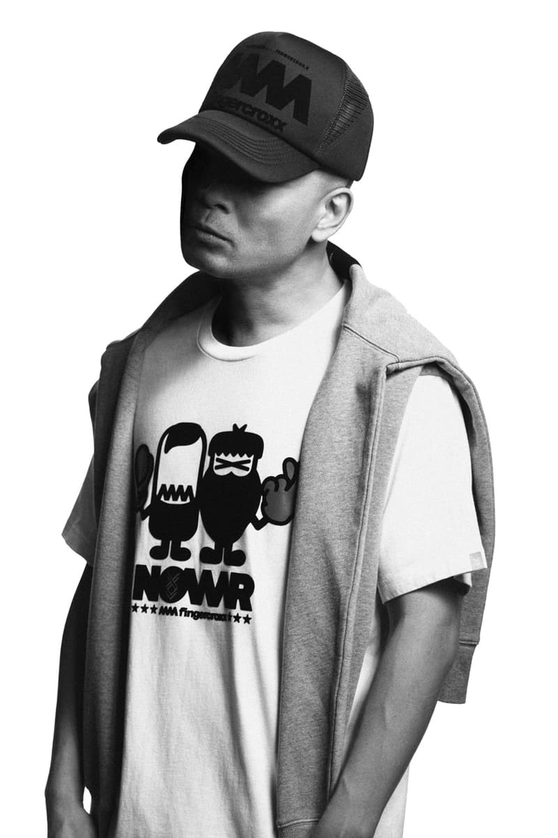 葛民輝 親身演繹 fingercroxx x 4A like Black 2012 別注系列