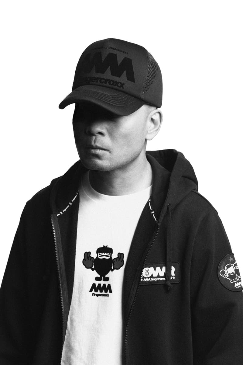 葛民輝 親身演繹 fingercroxx x 4A like Black 2012 別注系列