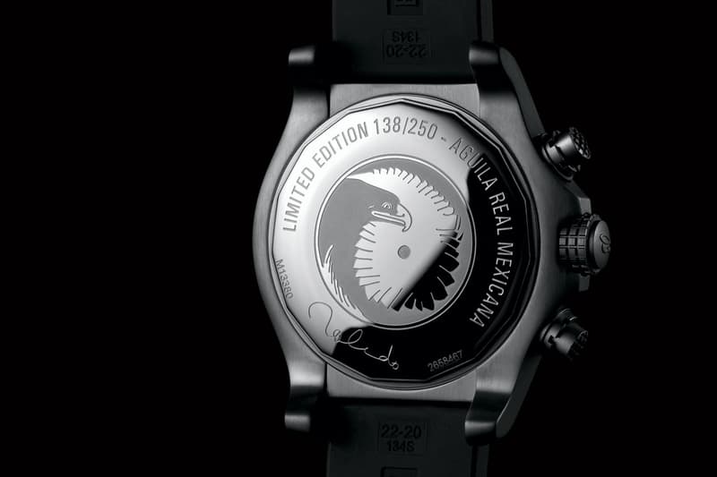 Francisco Toledo x Breitling Avenger Blacksteel Chrono “Águila Real Mexicana” 墨西哥紀念版手錶