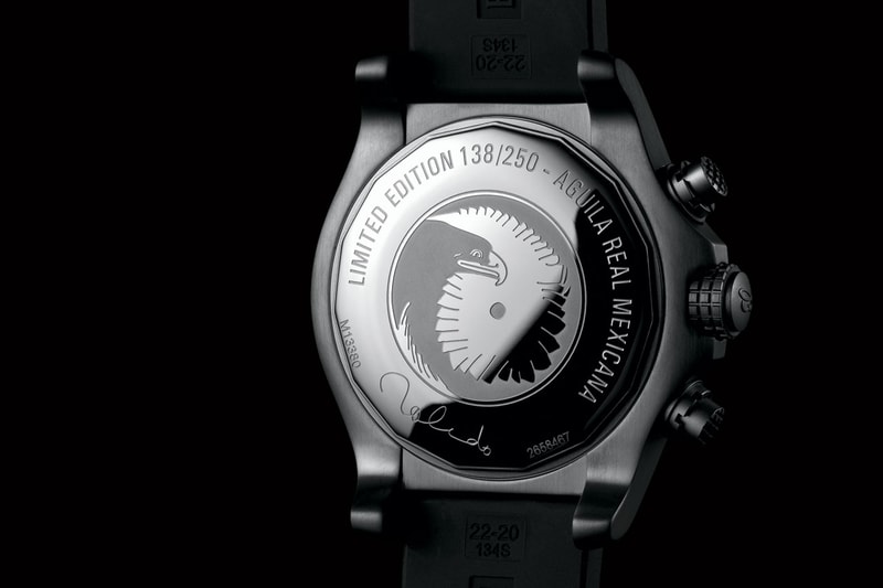Francisco Toledo x Breitling Avenger Blacksteel Chrono “Águila Real Mexicana” 墨西哥紀念版手錶