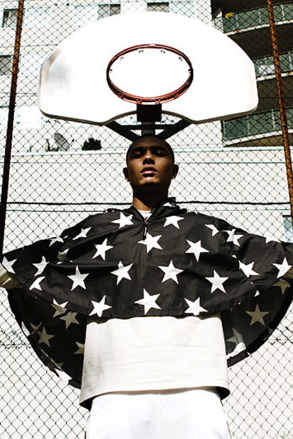 Fucking Young!: 模特 Justin Rock 於 "Hoop Dreams" 時尚搭配特輯演繹 Supreme, Robert Geller 與 adidas Originals by Jeremy Scott 