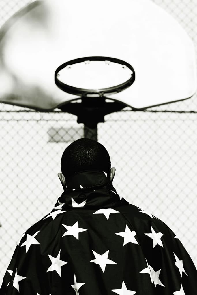 Fucking Young!: 模特 Justin Rock 於 "Hoop Dreams" 時尚搭配特輯演繹 Supreme, Robert Geller 與 adidas Originals by Jeremy Scott 