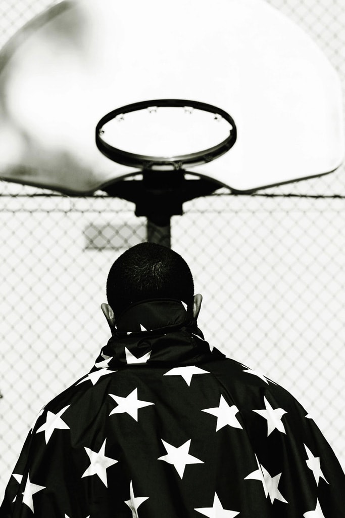 Fucking Young!: 模特 Justin Rock 於 "Hoop Dreams" 時尚搭配特輯演繹 Supreme, Robert Geller 與 adidas Originals by Jeremy Scott 