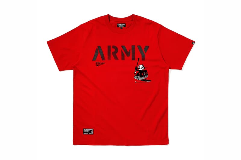Felix the Cat x izzue ARMY LINE 2012 秋冬聯名別注系列