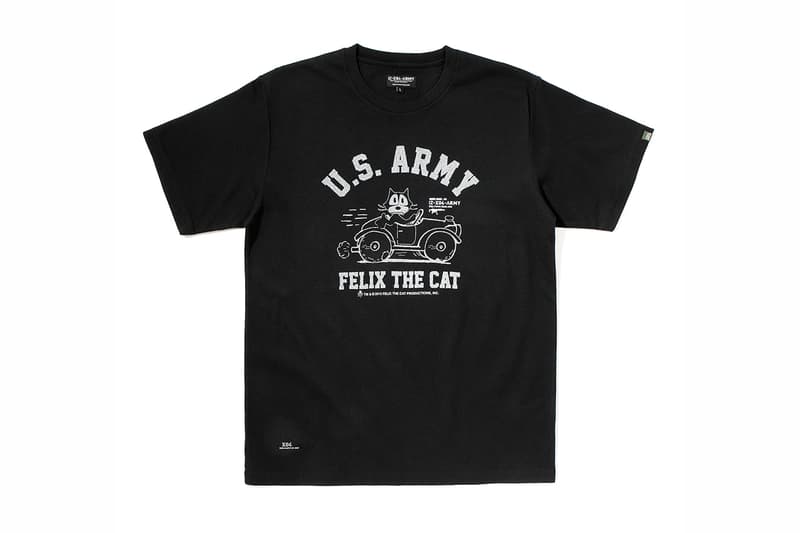 Felix the Cat x izzue ARMY LINE 2012 秋冬聯名別注系列