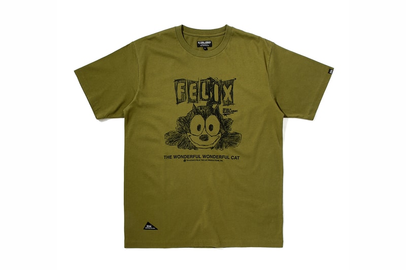 Felix the Cat x izzue ARMY LINE 2012 秋冬聯名別注系列