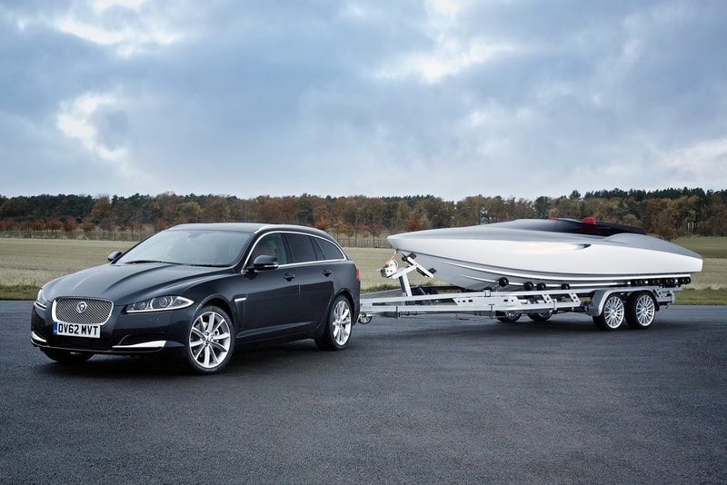 Jaguar 為最新 XF Sportbrake 車款打造概念快艇