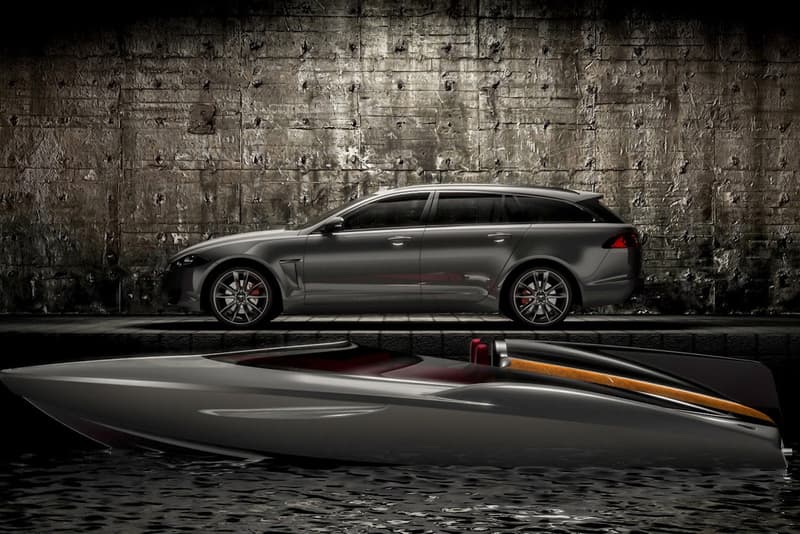 Jaguar 為最新 XF Sportbrake 車款打造概念快艇