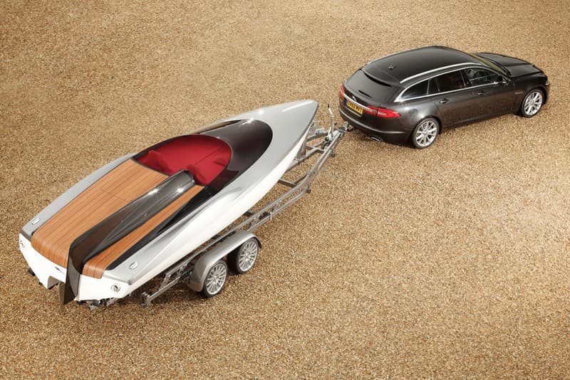Jaguar 為最新 XF Sportbrake 車款打造概念快艇