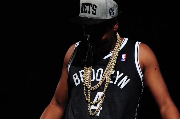 Jay-Z’s #4 Brooklyn Nets Jerseys 球衣現作公開拍賣