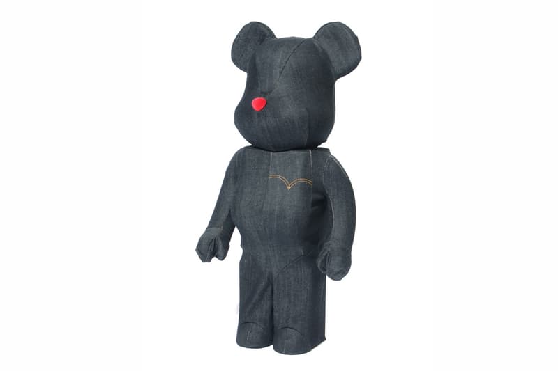 Levi's x Medicom Toy Bearbrick 2012 "BLACK DENIM" 1000%
