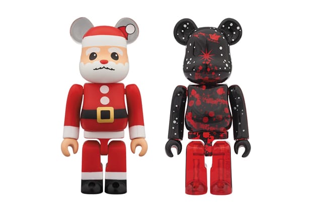 Medicom Toy Bearbrick 2012 "HAPPY MERRY CHRISTM@S"