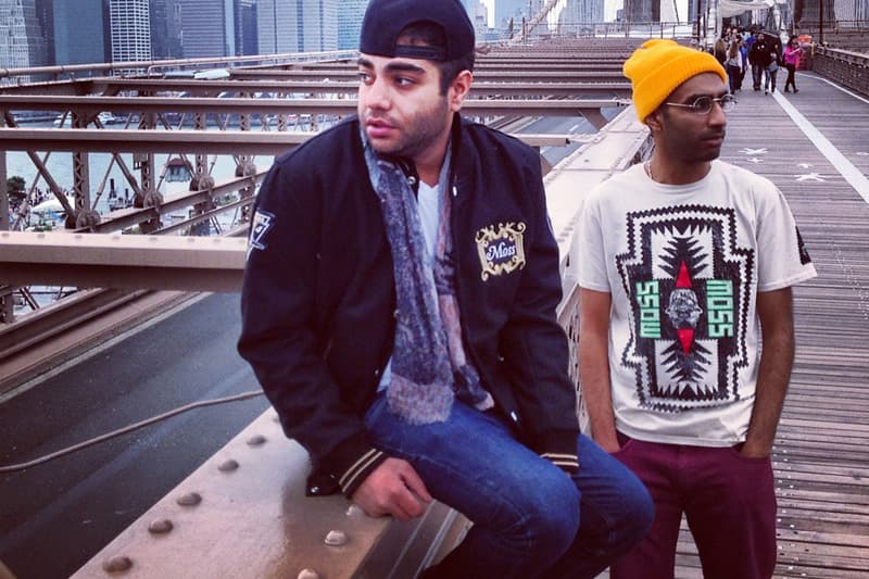 Das Racist 擔任 Moss 2012 秋冬系列型錄的模特兒