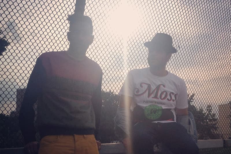 Das Racist 擔任 Moss 2012 秋冬系列型錄的模特兒