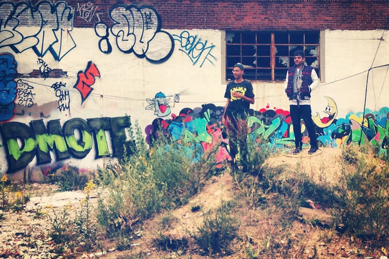 Das Racist 擔任 Moss 2012 秋冬系列型錄的模特兒