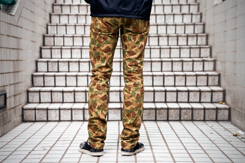 Naked & Famous 2012 秋季 Weird Guy Double Sided 迷彩丹寧