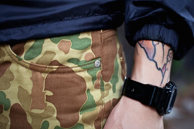 Naked & Famous 2012 秋季 Weird Guy Double Sided 迷彩丹寧