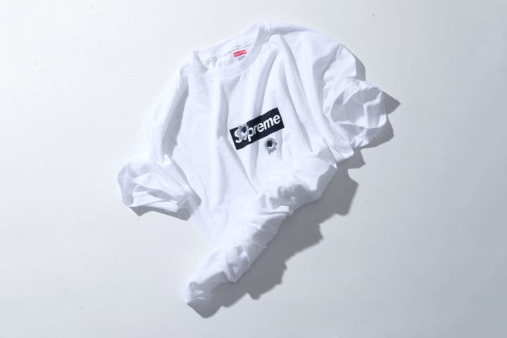 Nate Lowman x Supreme Shibuya Exclusive Box Logo T-Shirt