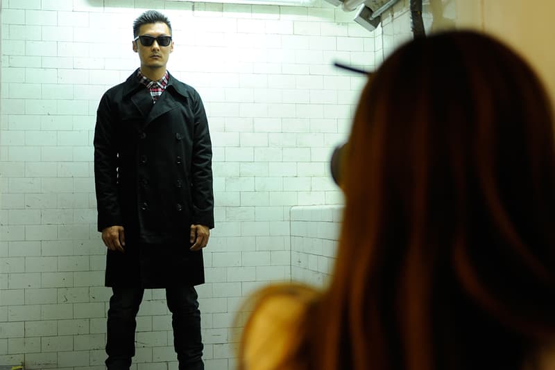 余文樂 與 瀧澤伸介共同打造 NHIZ 2012 秋冬系列形象造型幕後花絮