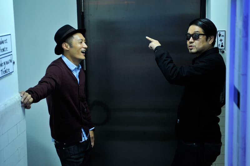 余文樂 與 瀧澤伸介共同打造 NHIZ 2012 秋冬系列形象造型幕後花絮