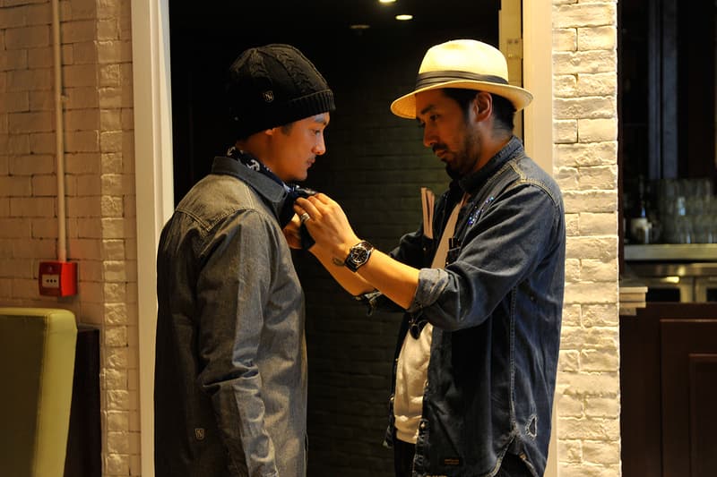 余文樂 與 瀧澤伸介共同打造 NHIZ 2012 秋冬系列形象造型幕後花絮