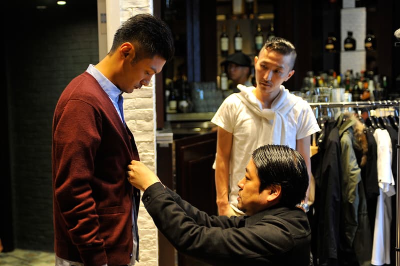 余文樂 與 瀧澤伸介共同打造 NHIZ 2012 秋冬系列形象造型幕後花絮