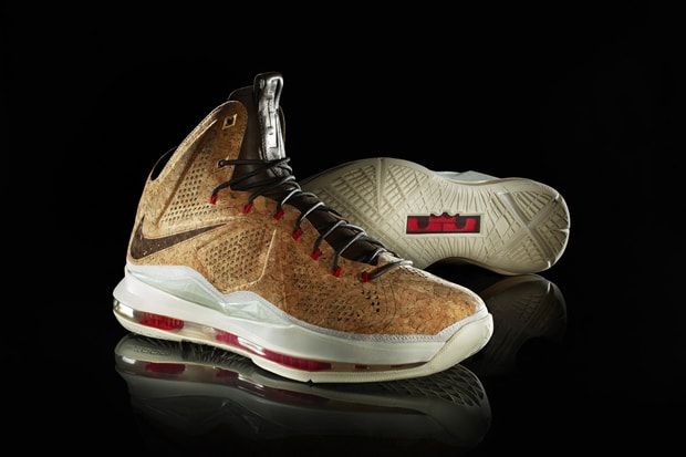 以軟木塞為概念的 Nike Sportswear LeBron X Cork Edition 限定別注鞋款