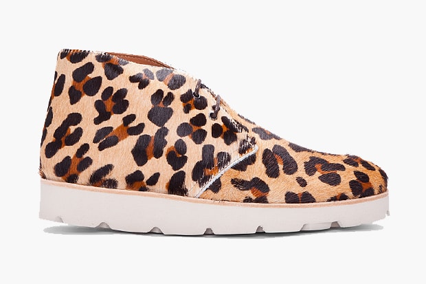 Opening Ceremony Leopard Print Calf-Hair M6 Shoes