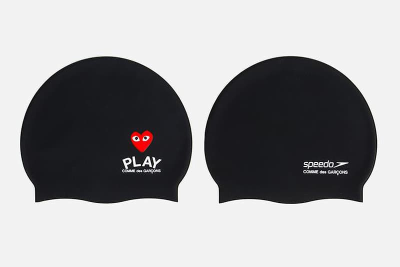 PLAY COMME des GARÇONS x Speedo 2012 Black Silicone 泳帽