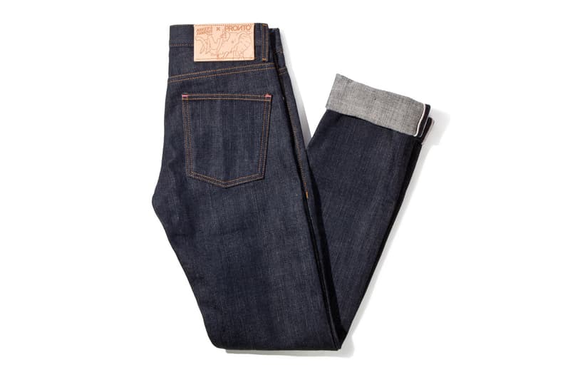 Pronto x Naked &amp; Famous “Skinny Guy” 14.5 oz Japanese Selvedge Denim