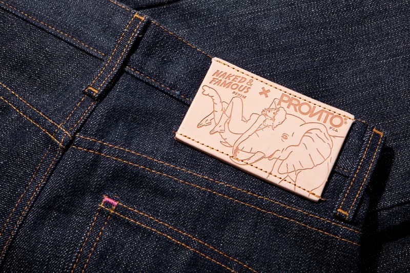 Pronto x Naked &amp; Famous “Skinny Guy” 14.5 oz Japanese Selvedge Denim