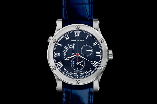 Ralph Lauren Steel Sporting World Time Watch 錶款
