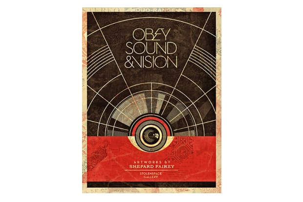 StolenSpace Gallery 呈獻：Shepard Fairey “Sound & Vision” 個人藝術展覽