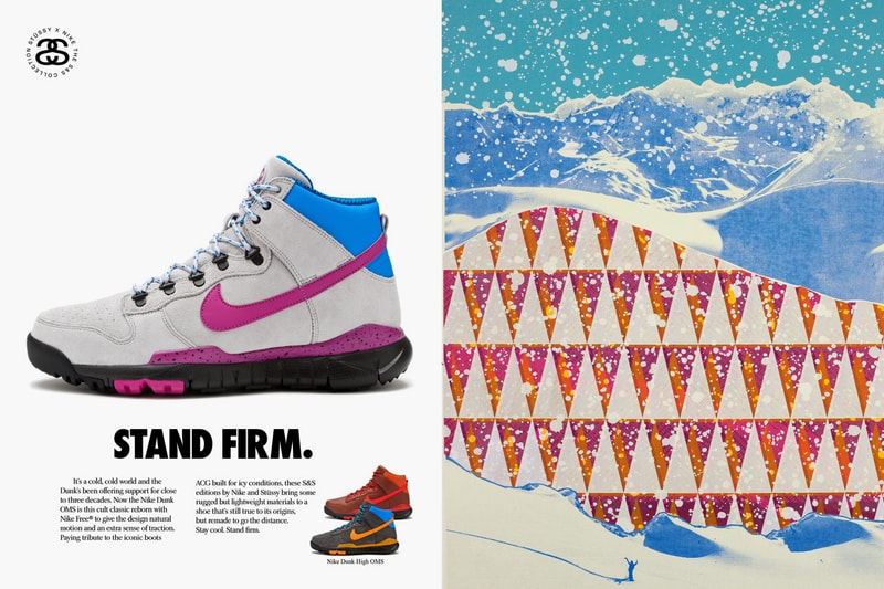 Stussy x Nike S&S Off Mountain 鞋履系列