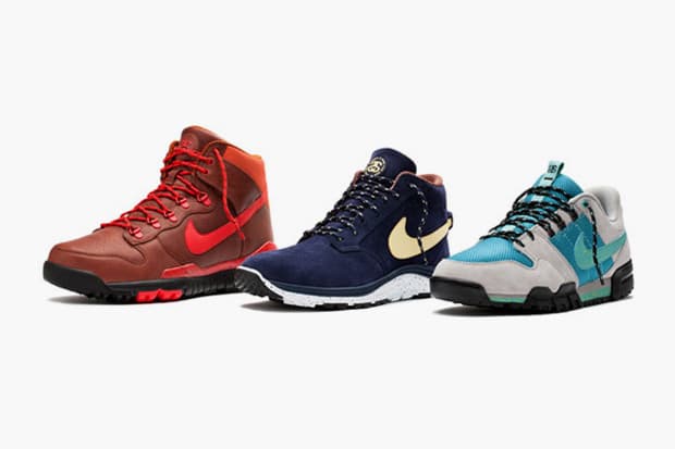 Stussy x Nike Off Mountain System S&amp;S 機能性聯名別注鞋款預覽