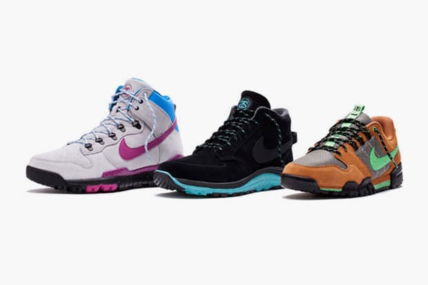 Stussy x Nike Off Mountain System S&amp;S 機能性聯名別注鞋款預覽
