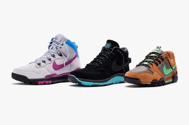 Stussy x Nike Off Mountain System S&amp;S 機能性聯名別注鞋款預覽