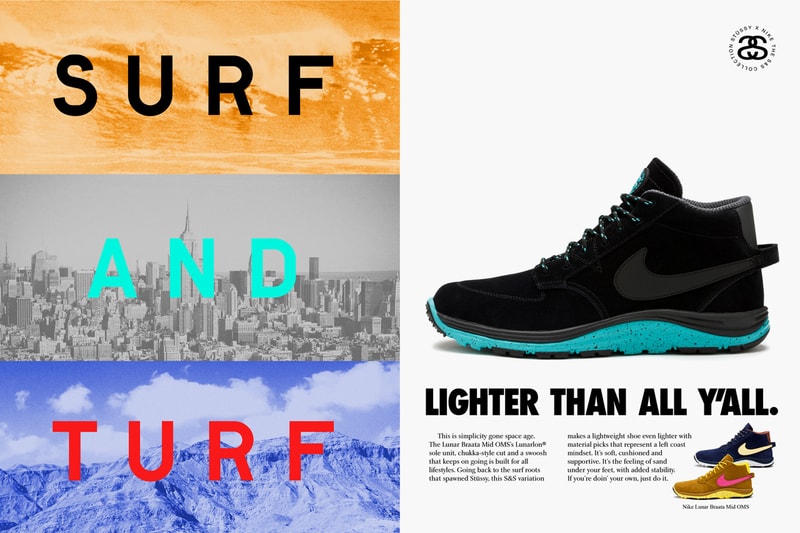 Stussy x Nike S&S Off Mountain 鞋履系列