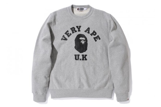  為慶祝 倫敦 Bape Store 成立 10 周年 重推 "Very Ape UK"系列