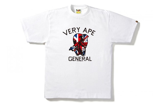  為慶祝 倫敦 Bape Store 成立 10 周年 重推 "Very Ape UK"系列