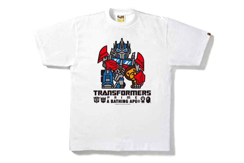 Transformers Prime x A Bathing Ape 2012 聯名別注系列